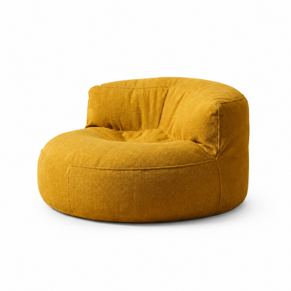Fauteuil pouf tissu
