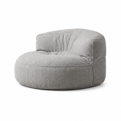 Fauteuil pouf tissu