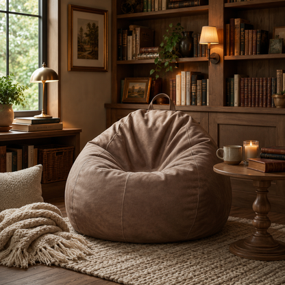 Pouf poire intérieur