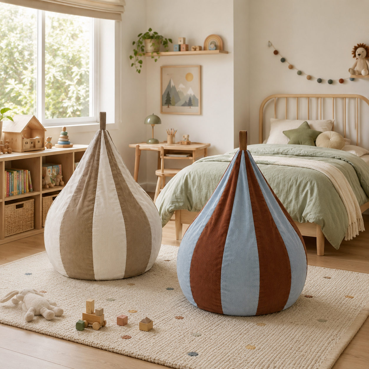 Pouf poire enfant