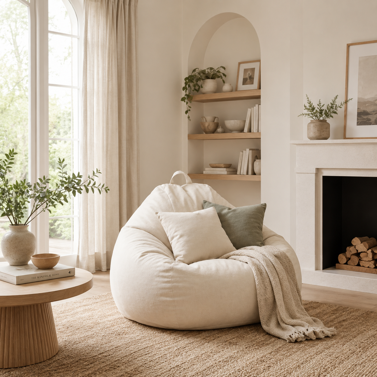 Pouf poire adulte