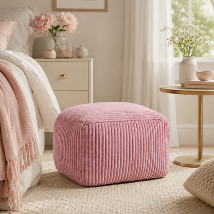 Pouf repose-pied