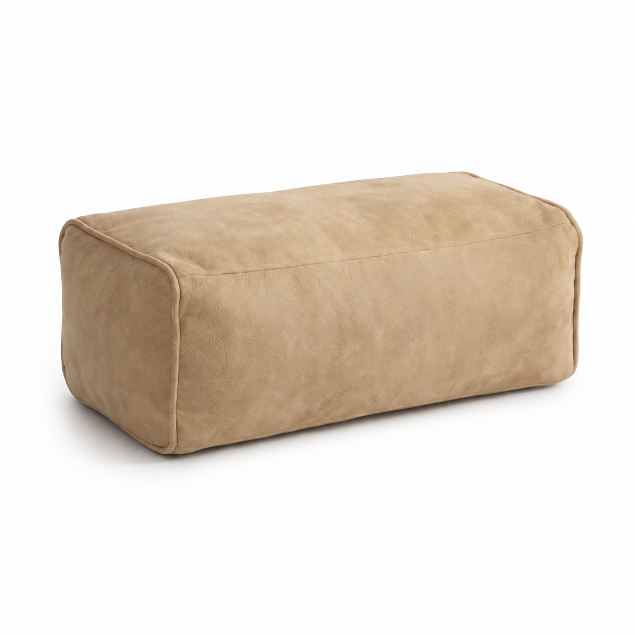 Pouf repose-pied simili cuir