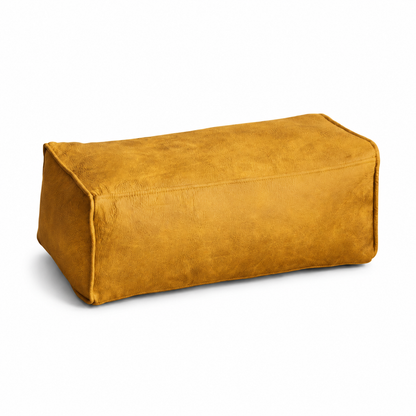 Pouf repose-pied simili cuir