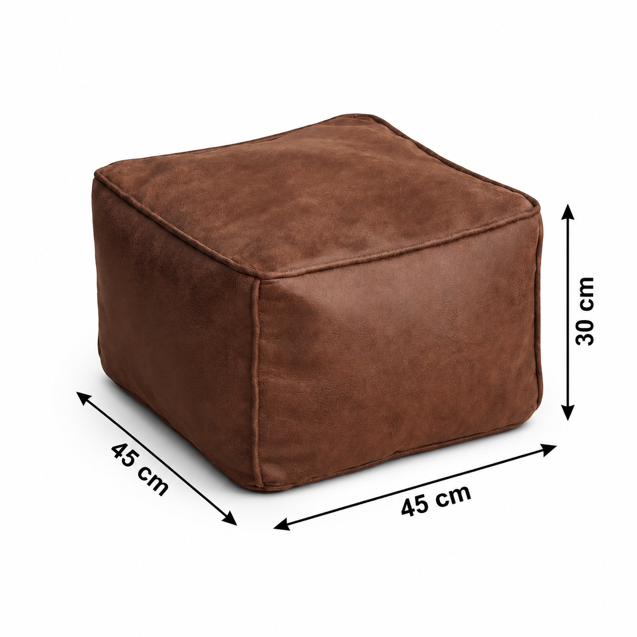 Pouf carré salon