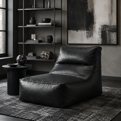 Fauteuil relax pouf