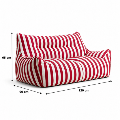 Canapé pouf extérieur