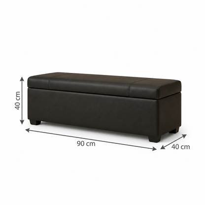 Pouf coffre de rangement design