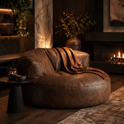 Fauteuil pouf relax