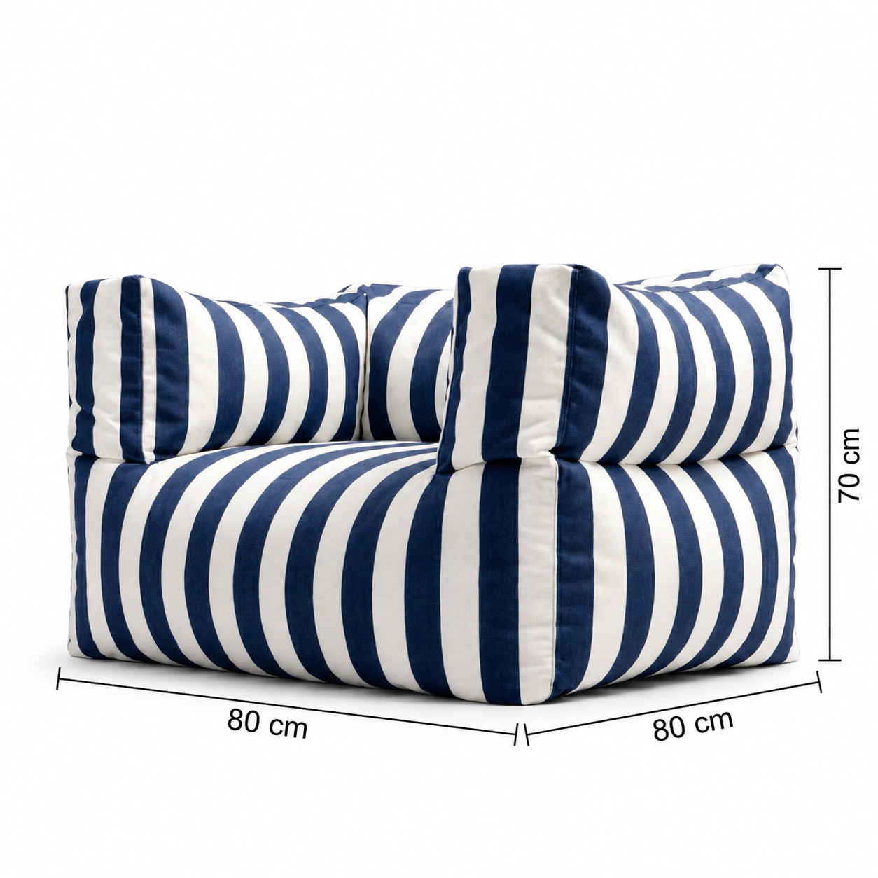 Pouf fauteuil pour extérieur