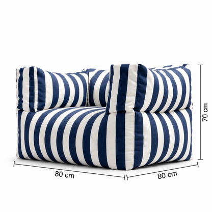 Pouf fauteuil pour extérieur