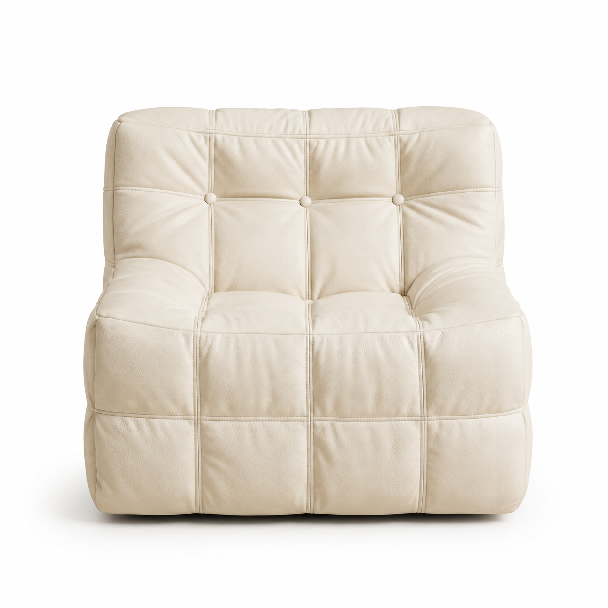 Pouf fauteuil élégant