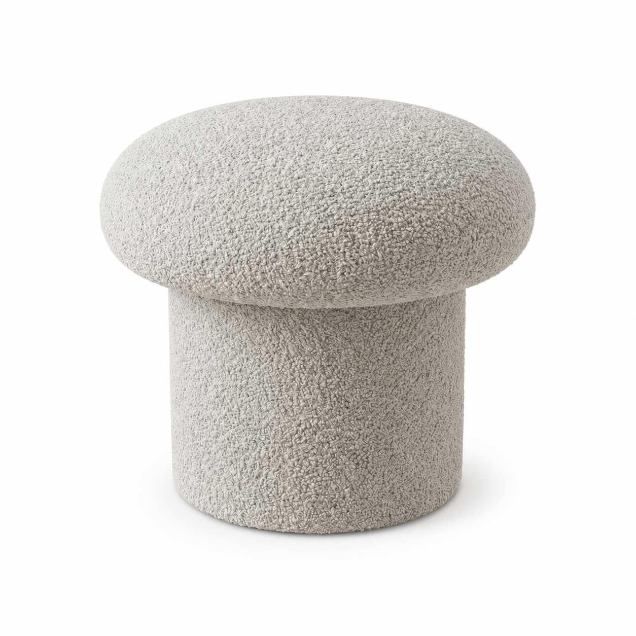Pouf bouclette rond