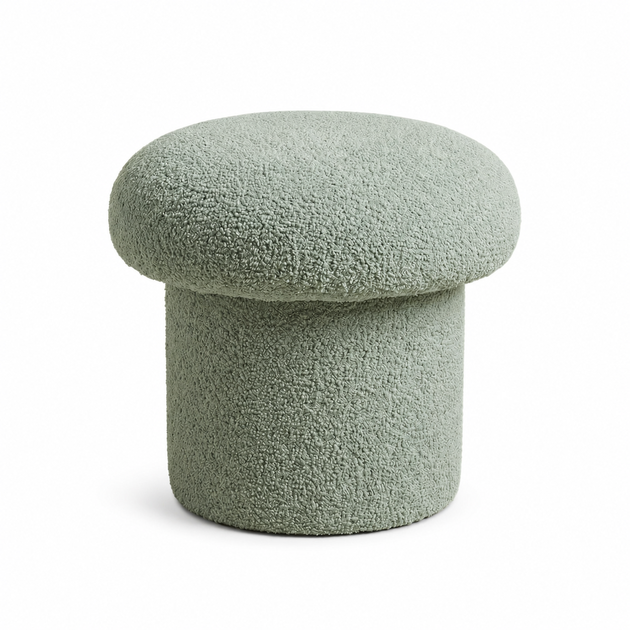 Pouf bouclette rond
