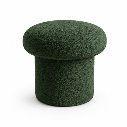 Pouf bouclette rond
