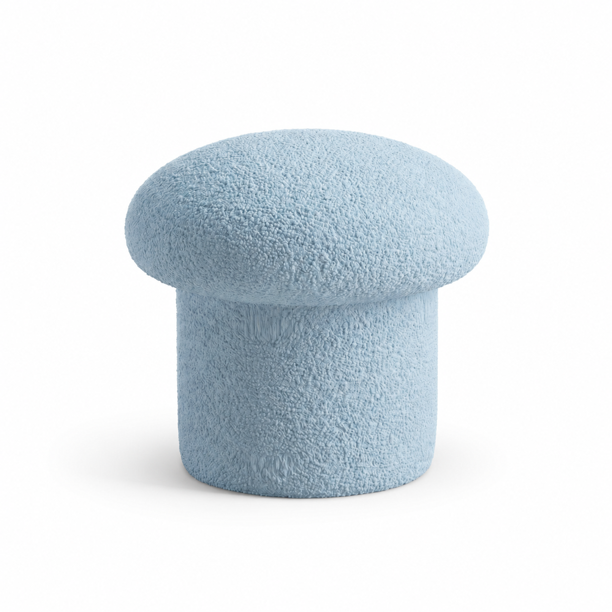 Pouf bouclette rond