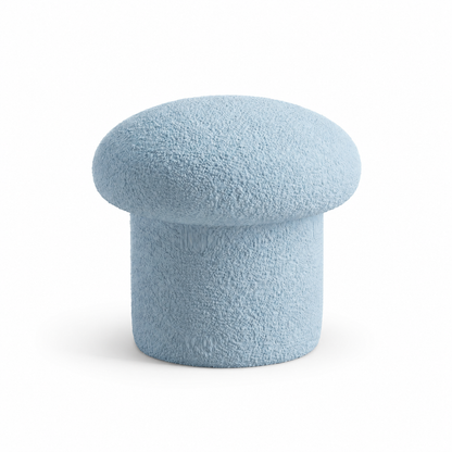 Pouf bouclette rond