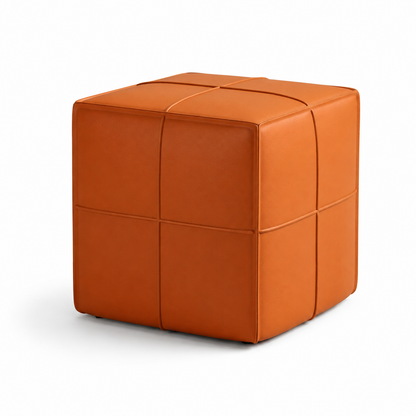 Pouf cube scandinave