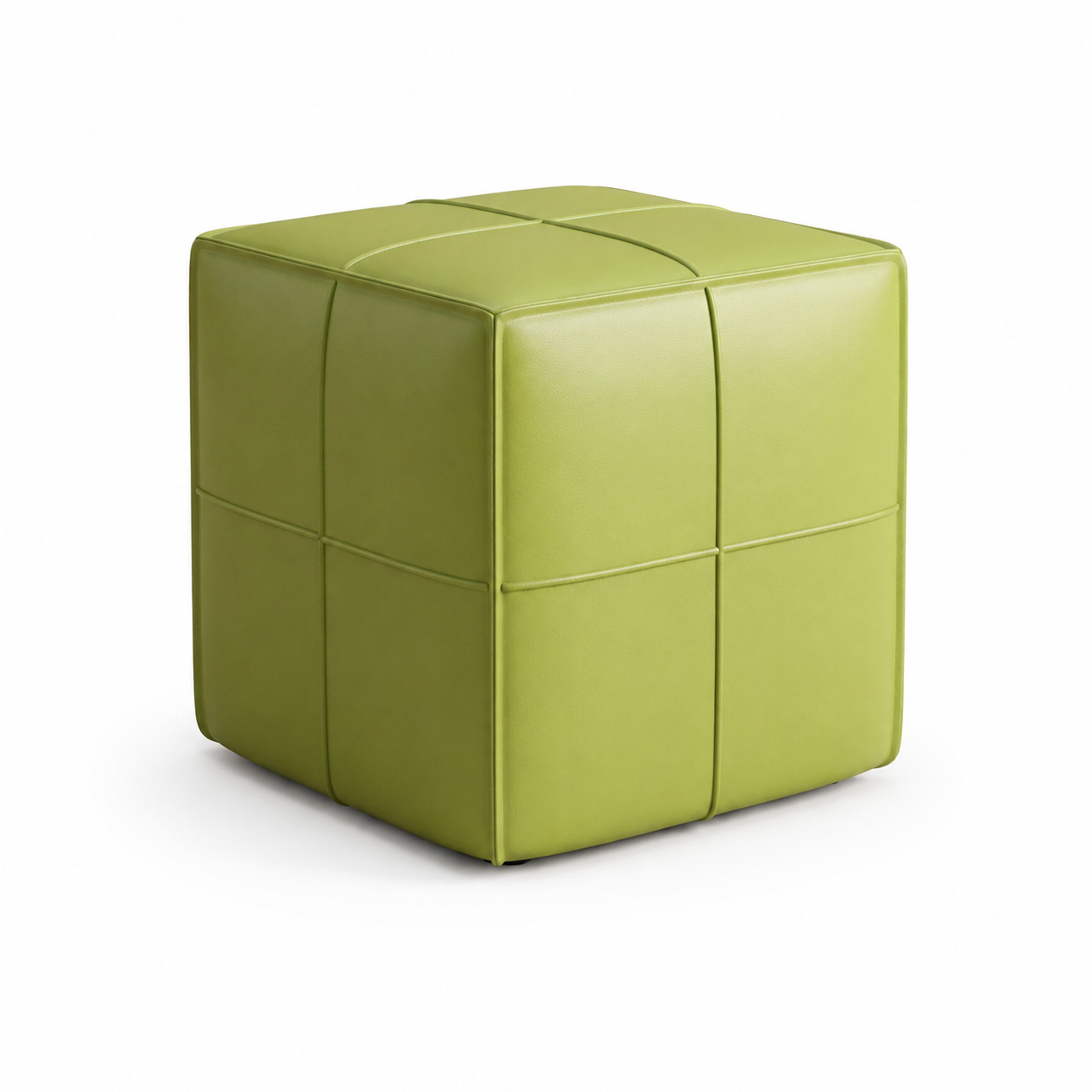 Pouf cube scandinave