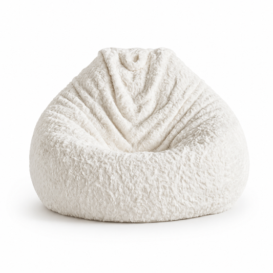 Pouf poire bouclette