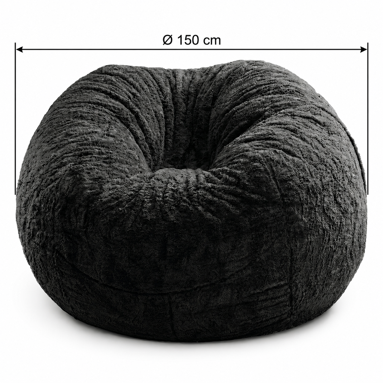 Pouf poire géant