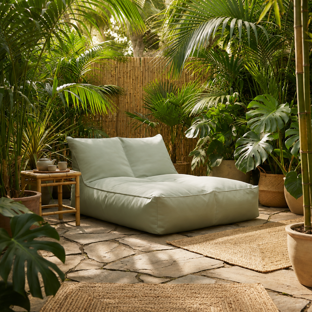 Pouf extérieur géant