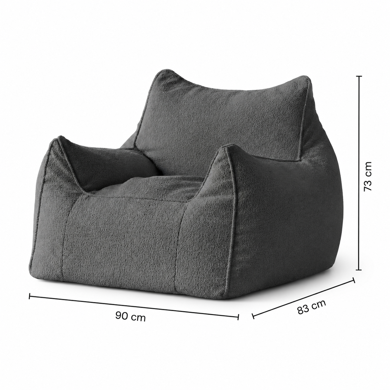 Pouf fauteuil extérieur