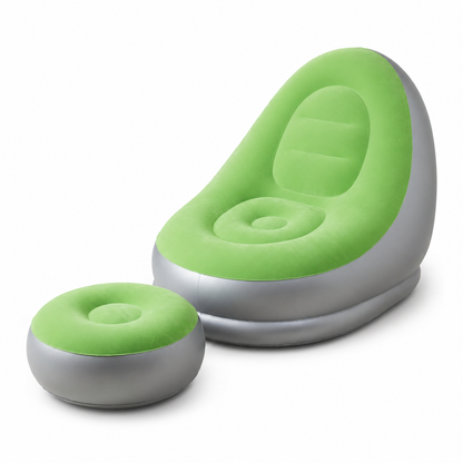Pouf extérieur gonflable