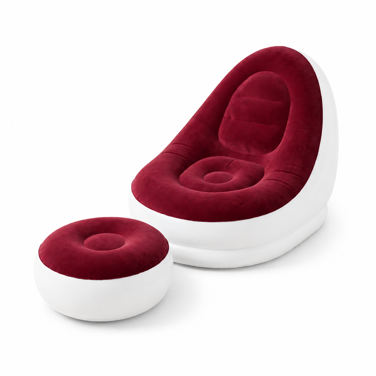 Pouf extérieur gonflable