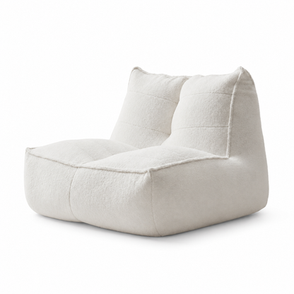 Fauteuil pouf coton