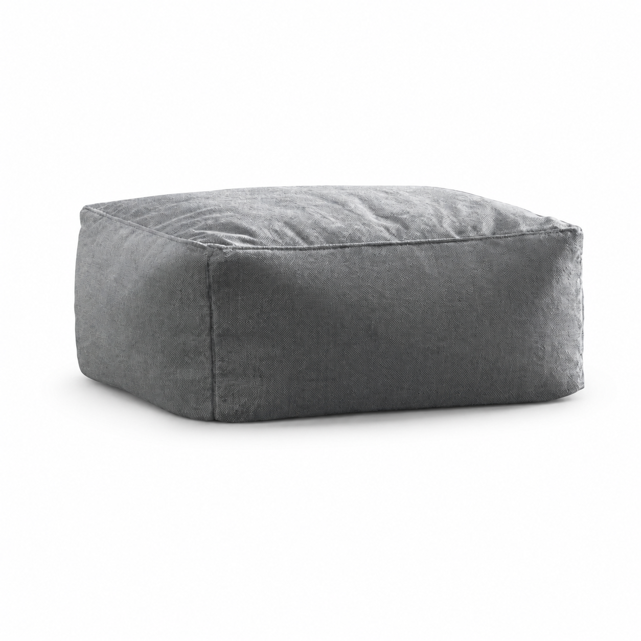Pouf repose-pied coton