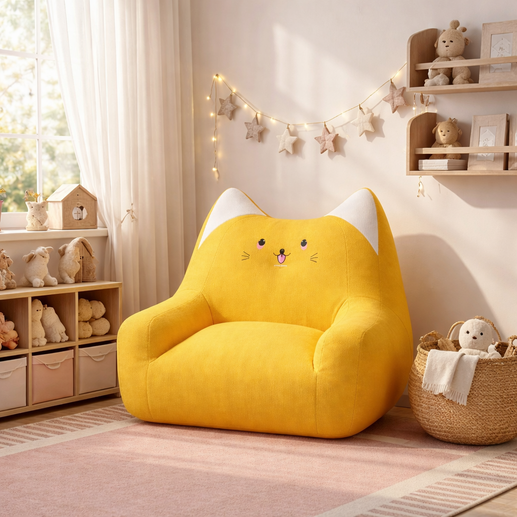 Pouf enfant bouclette