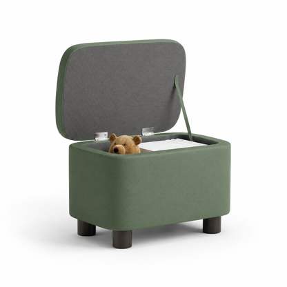 Coffre rangement pouf