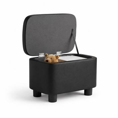 Coffre rangement pouf
