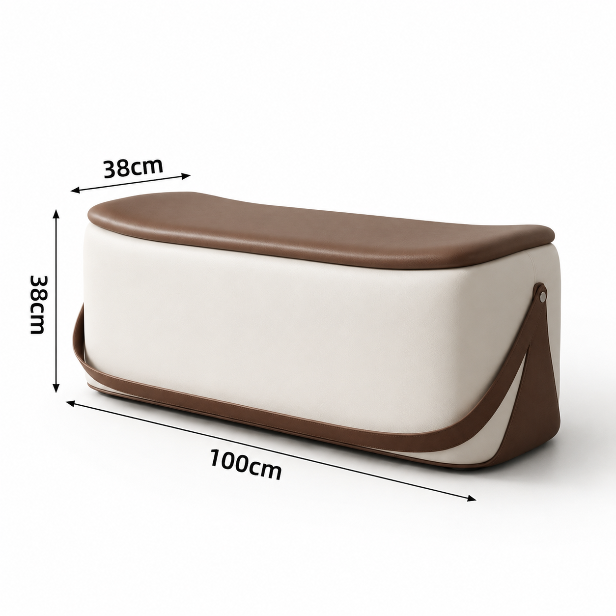 Pouf coffre de rangement