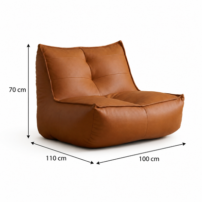 Gros fauteuil pouf