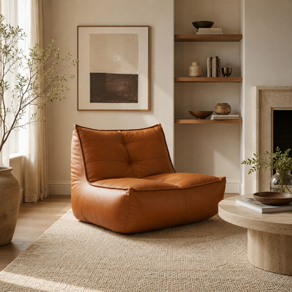 Gros fauteuil pouf