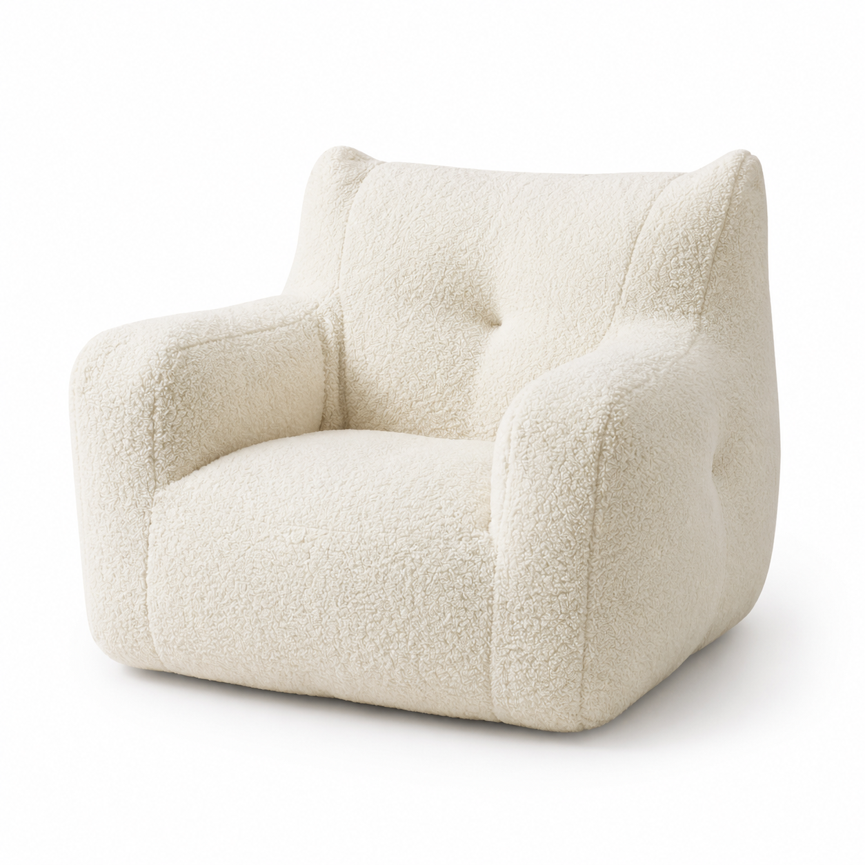 Pouf fauteuil enfant bouclette
