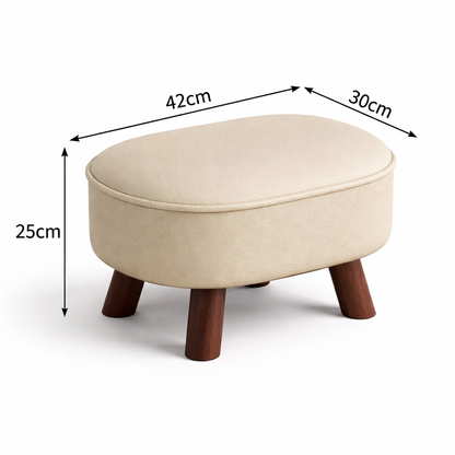 Pouf salon repose-pied