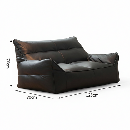 Canapé pouf 2 places